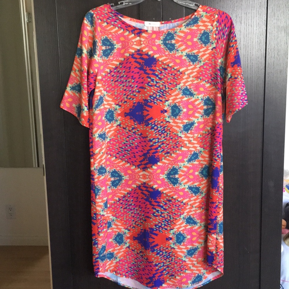 Vibrant dress